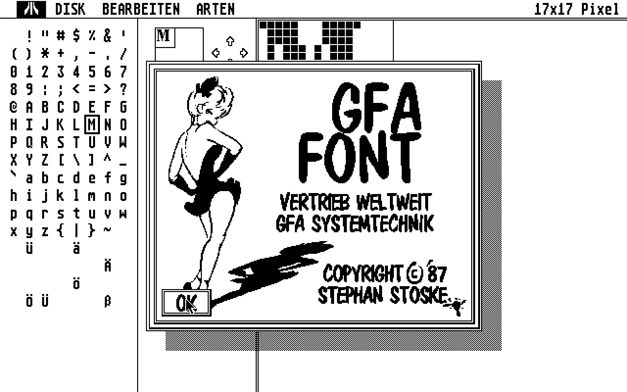 GFA Movie atari screenshot