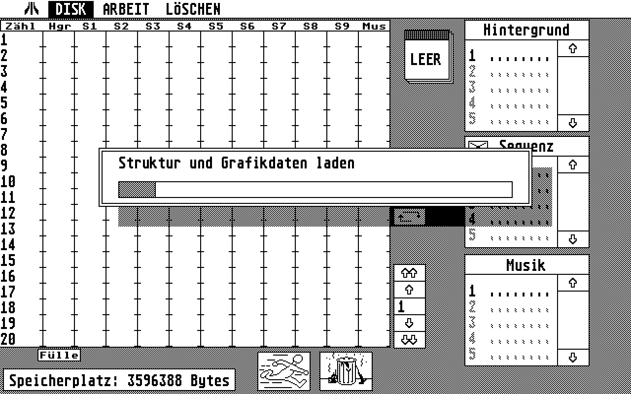 GFA Movie atari screenshot