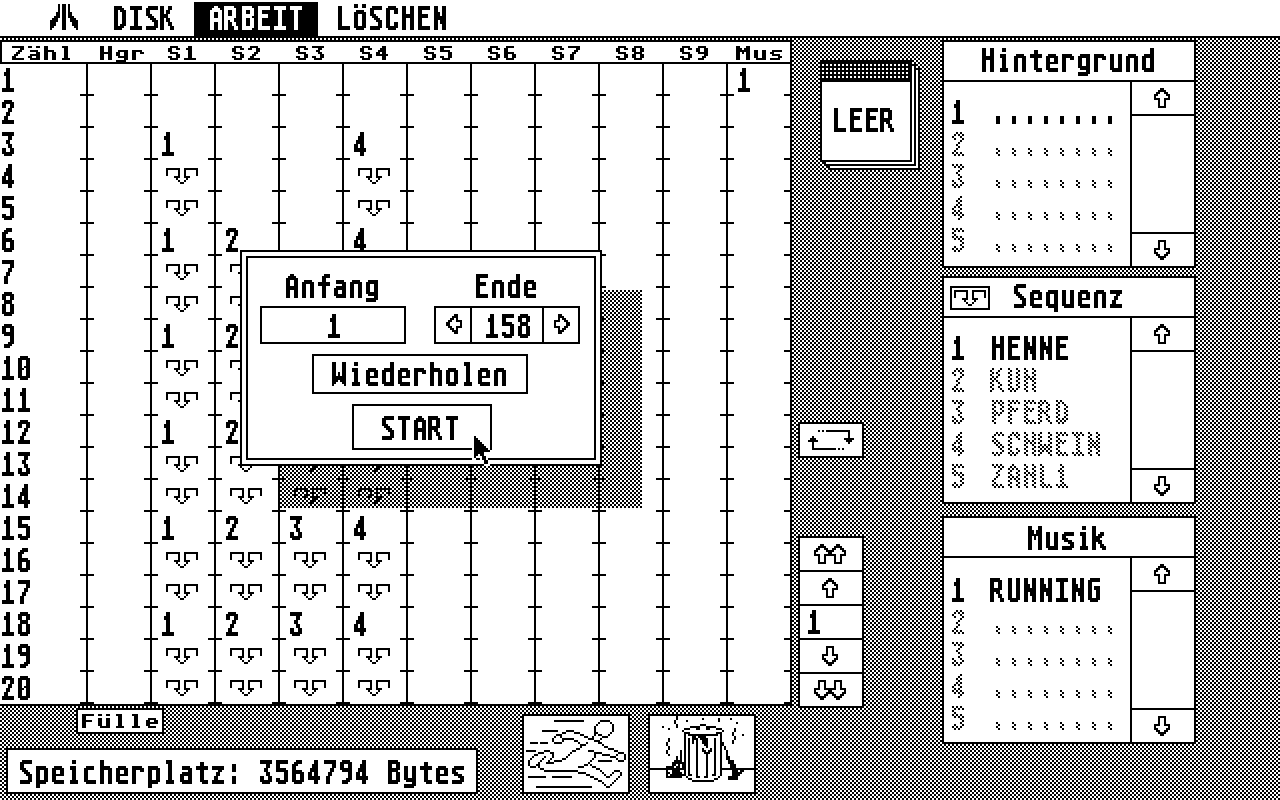 GFA Movie atari screenshot
