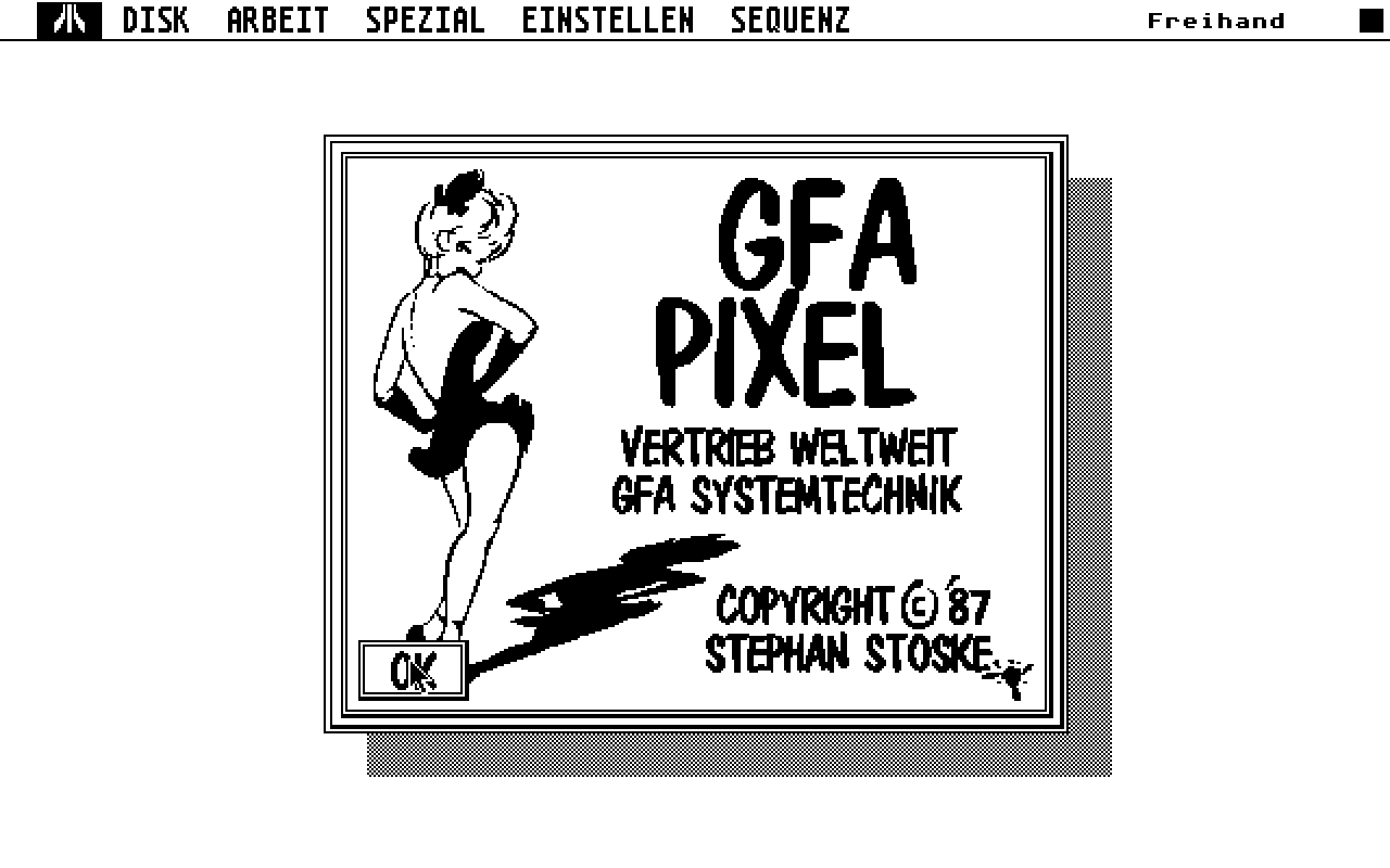GFA Movie atari screenshot