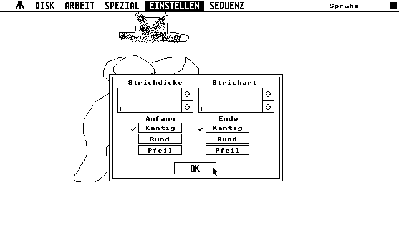GFA Movie atari screenshot