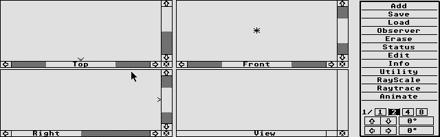 GFA Raytrace atari screenshot