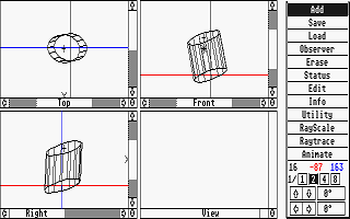 GFA Raytrace atari screenshot