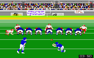 GFL Championship Football atari screenshot