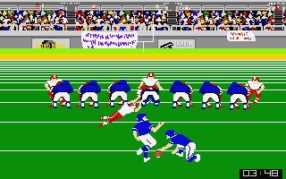 GFL Championship Football atari screenshot