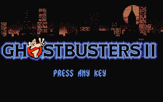 Ghostbusters II atari screenshot