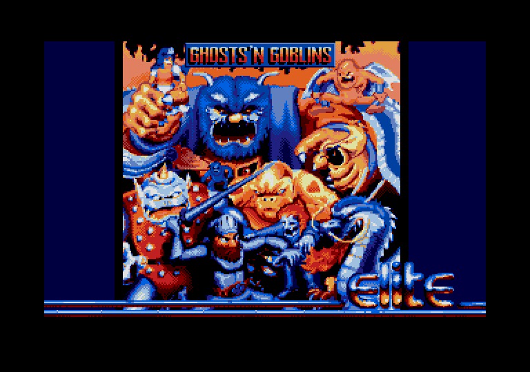 Ghosts'n Goblins atari screenshot