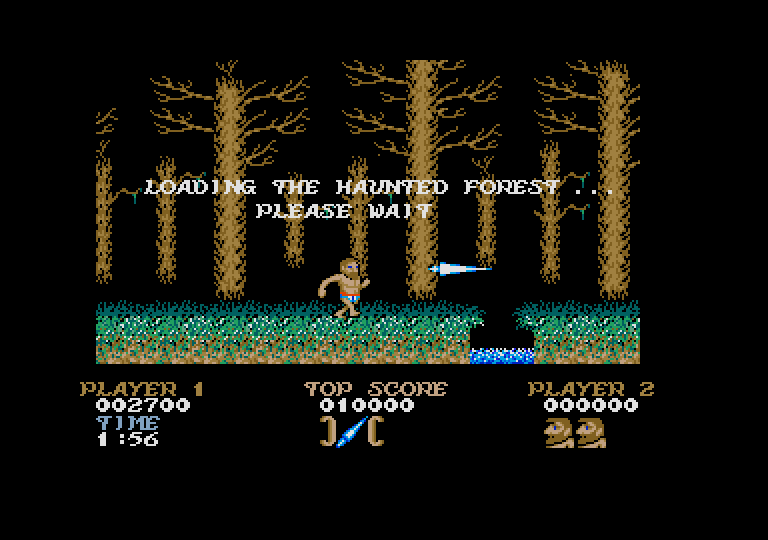 Ghosts'n Goblins atari screenshot