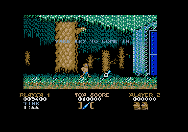 Ghosts'n Goblins atari screenshot