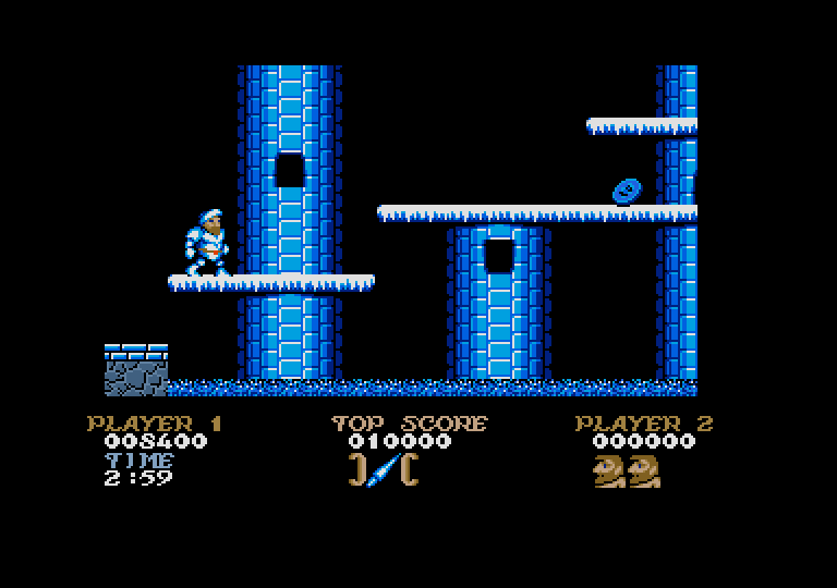 Ghosts'n Goblins atari screenshot