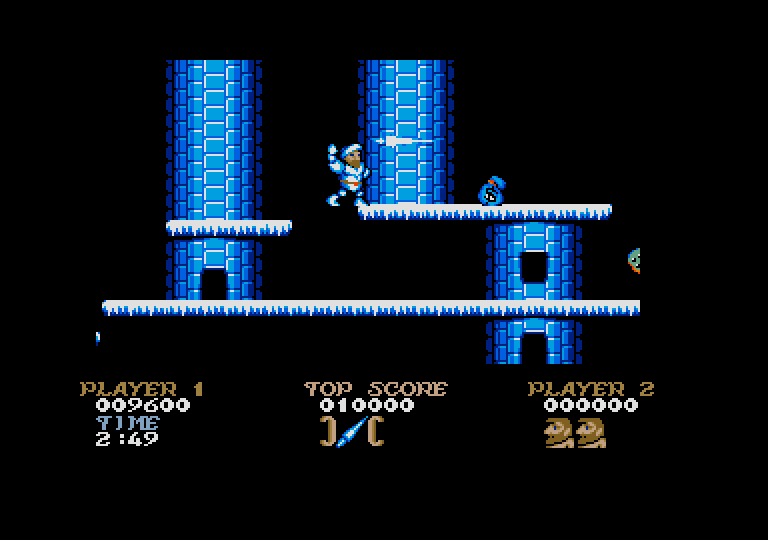 Ghosts'n Goblins atari screenshot