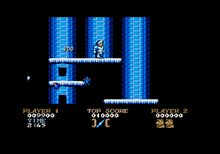 Ghosts'n Goblins atari screenshot