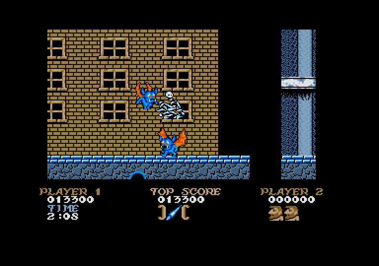 Ghosts'n Goblins atari screenshot