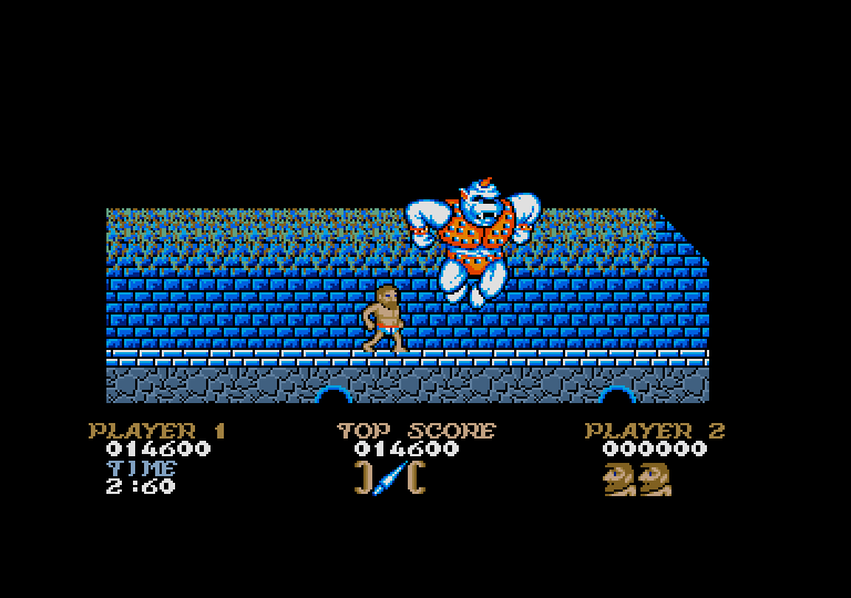 Ghosts'n Goblins atari screenshot