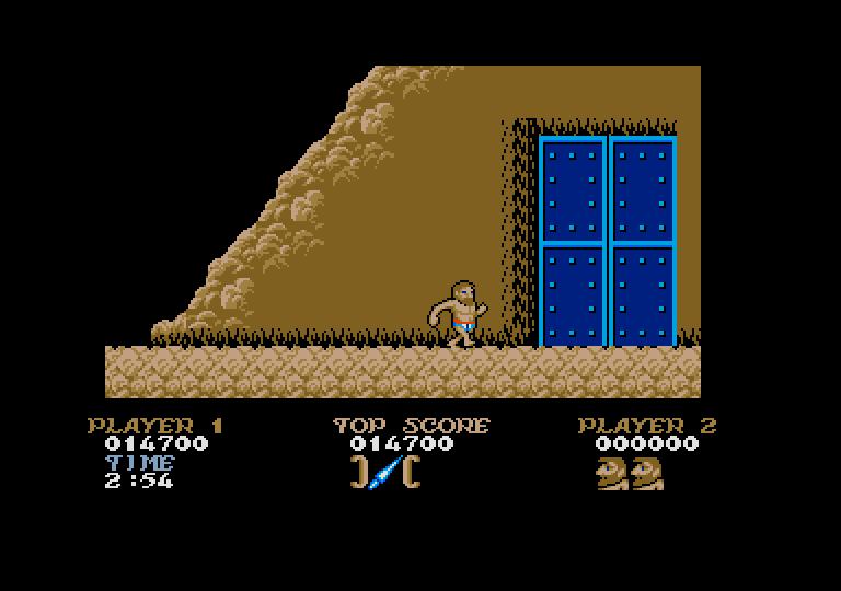 Ghosts'n Goblins atari screenshot