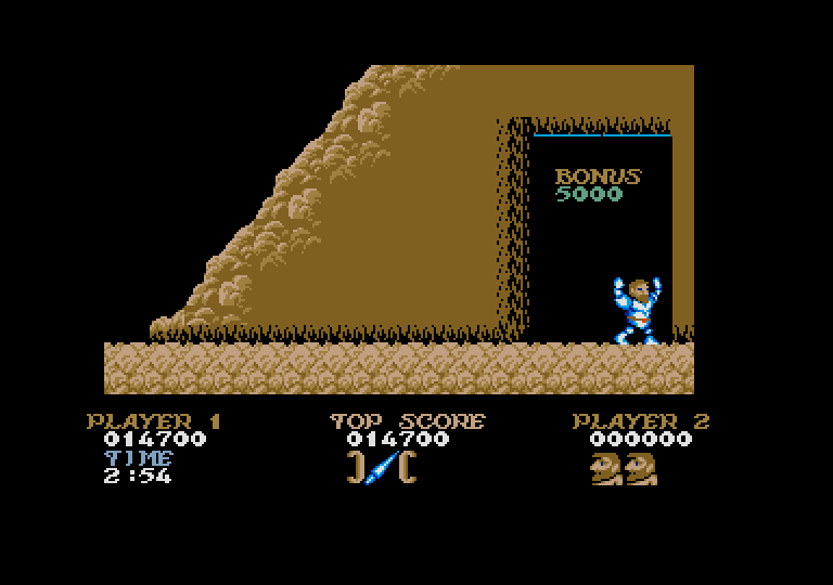 Ghosts'n Goblins atari screenshot