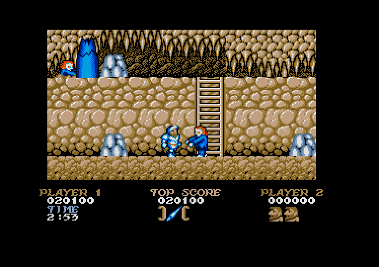 Ghosts'n Goblins atari screenshot