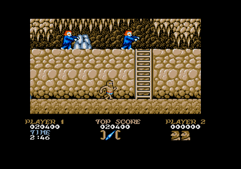 Ghosts'n Goblins atari screenshot