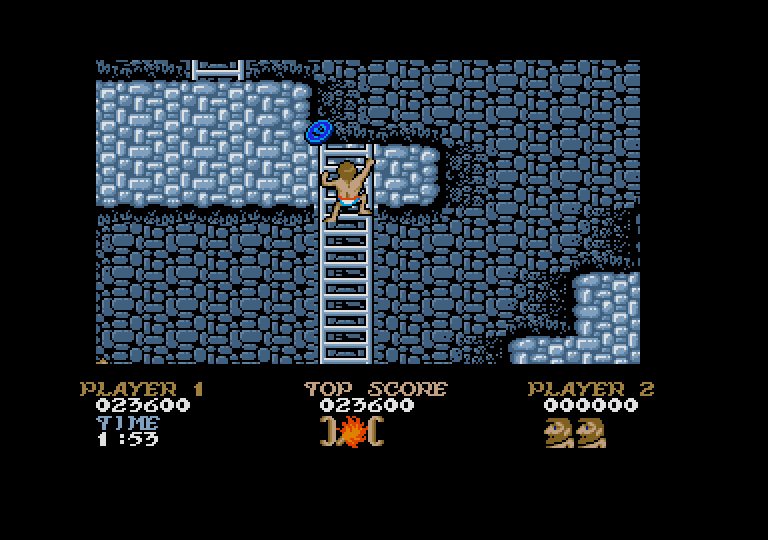 Ghosts'n Goblins atari screenshot