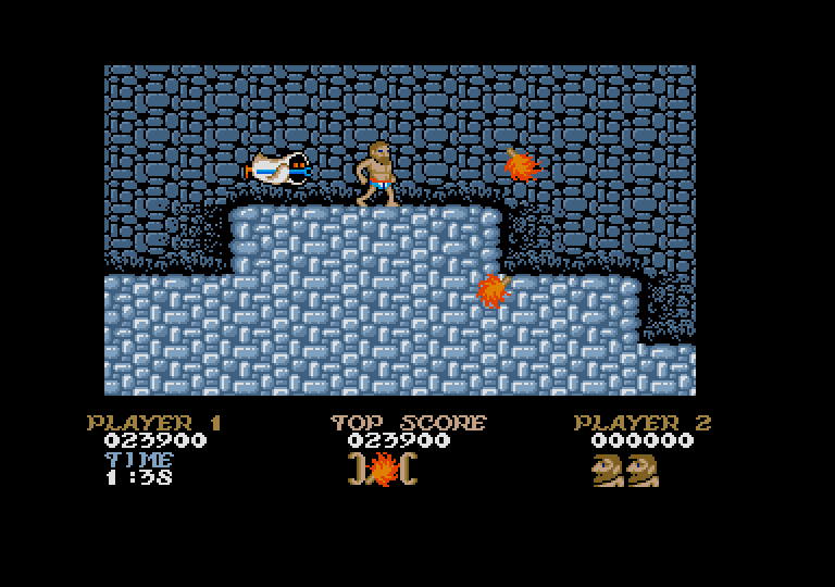 Ghosts'n Goblins atari screenshot