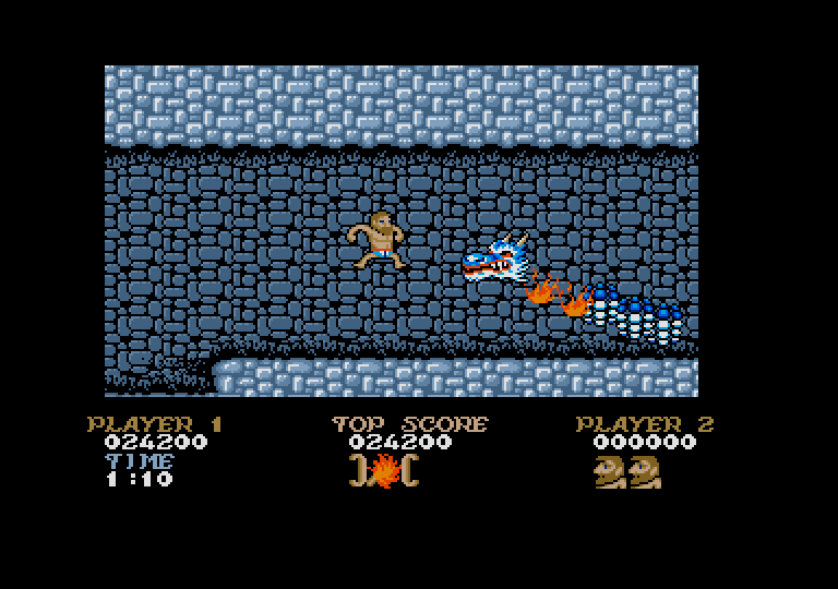 Ghosts'n Goblins atari screenshot