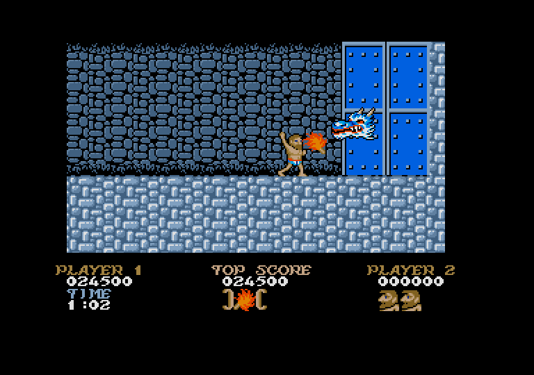 Ghosts'n Goblins atari screenshot