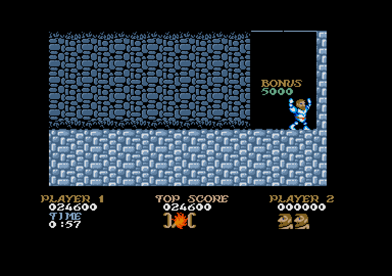 Ghosts'n Goblins atari screenshot