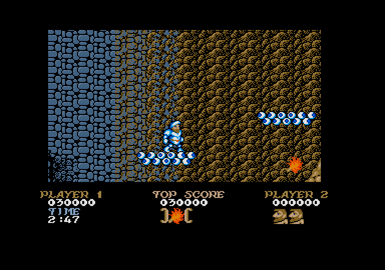 Ghosts'n Goblins atari screenshot