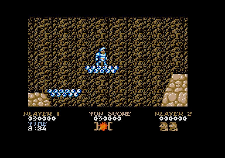 Ghosts'n Goblins atari screenshot