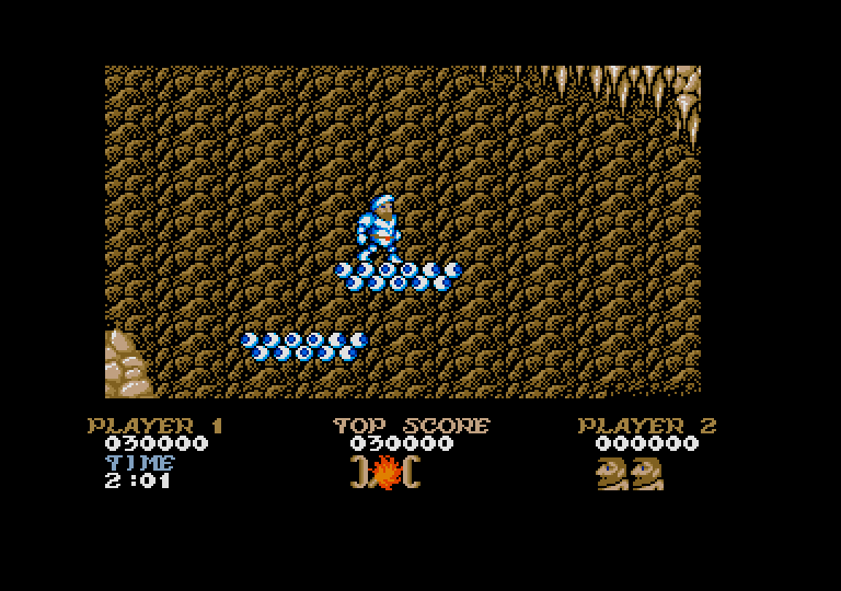 Ghosts'n Goblins atari screenshot