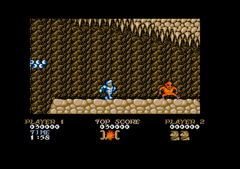 Ghosts'n Goblins atari screenshot