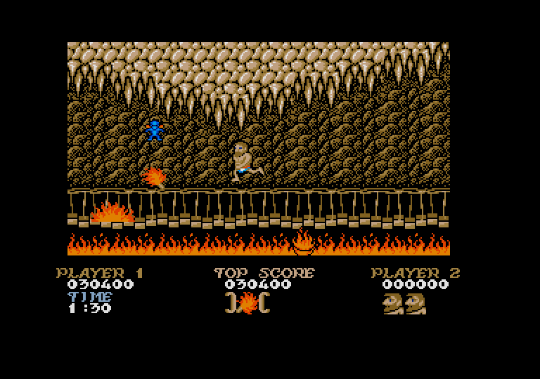 Ghosts'n Goblins atari screenshot