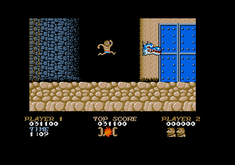 Ghosts'n Goblins atari screenshot