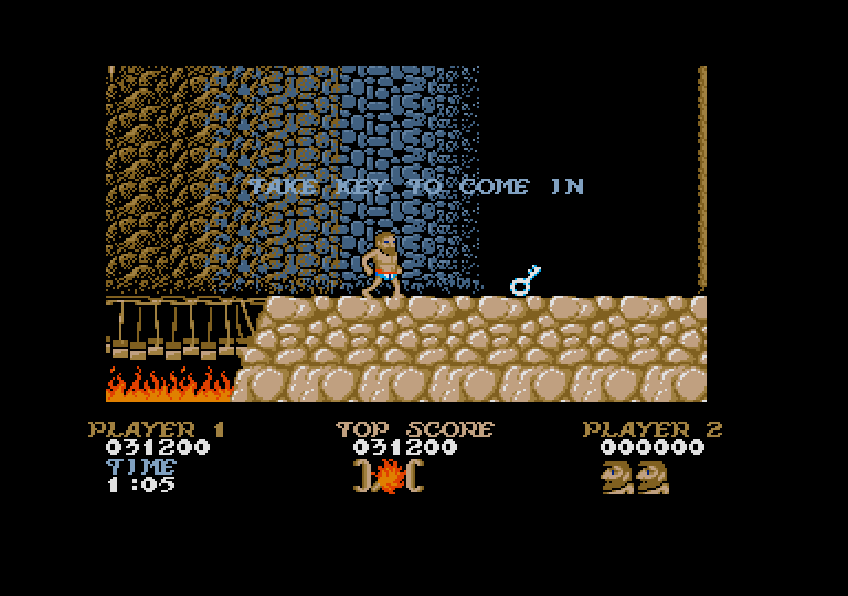 Ghosts'n Goblins atari screenshot