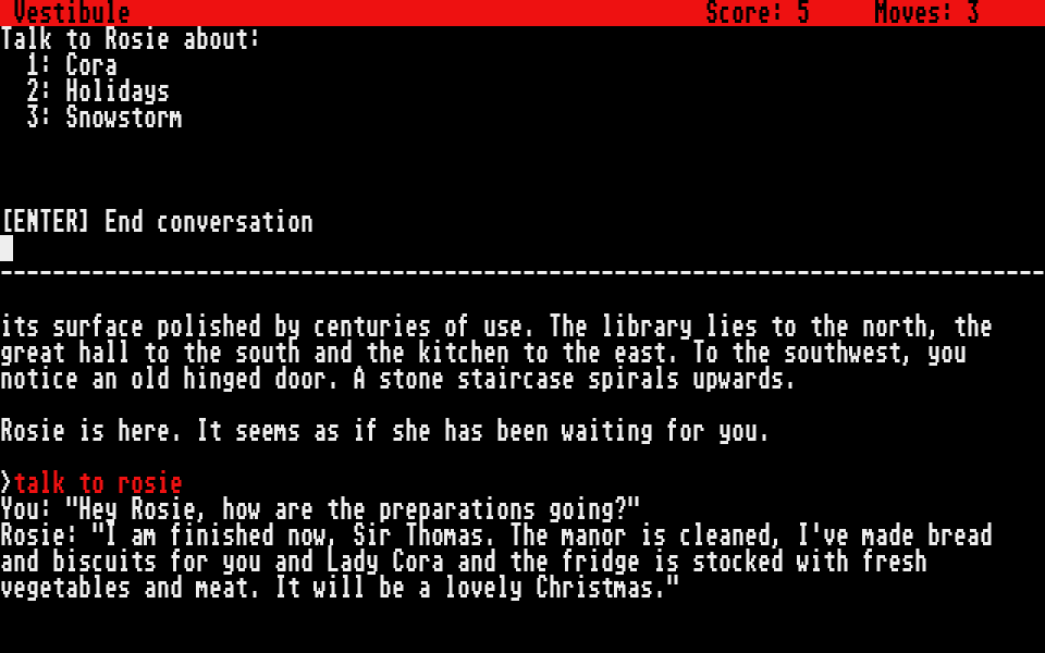 Ghosts of Blackwood Manor (The) atari screenshot