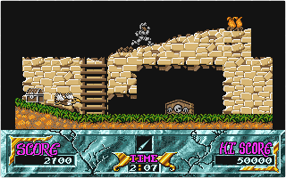 Ghouls'n'Ghosts atari screenshot