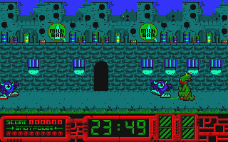 Gilbert - Escape from Drill atari screenshot