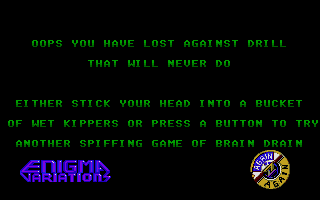 Gilbert - Escape from Drill atari screenshot