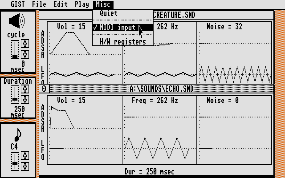 GIST atari screenshot