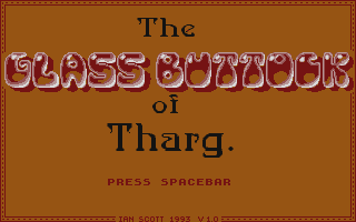 Glass Buttock of Tharg (The)
