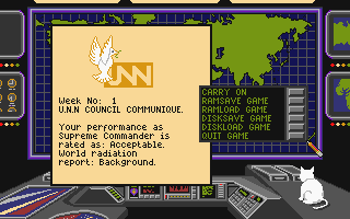 Global Commander atari screenshot