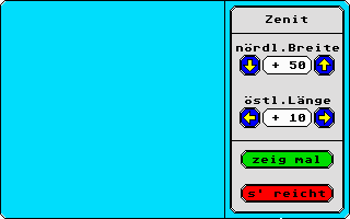 Globus atari screenshot