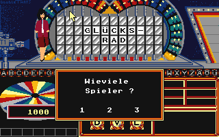 Glücksrad atari screenshot
