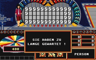 Glücksrad atari screenshot