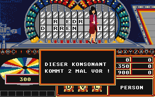 Glücksrad atari screenshot