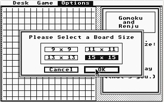 Go-Moku / Renju atari screenshot