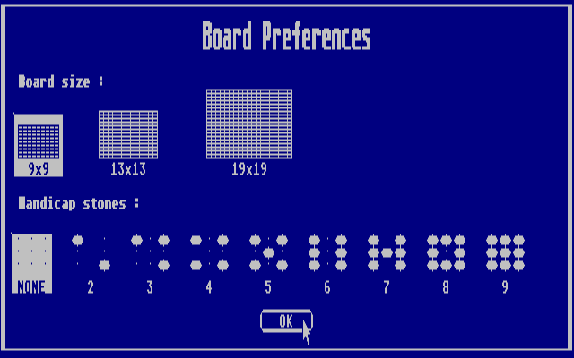 Go Player atari screenshot