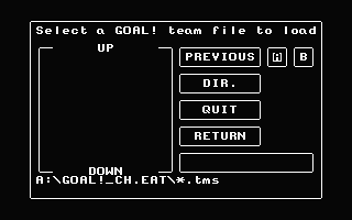 Goal! Cheat (The) atari screenshot