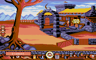 Gobliiins atari screenshot