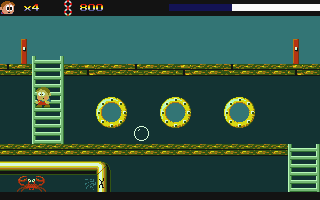Goin' Down with the Captain atari screenshot